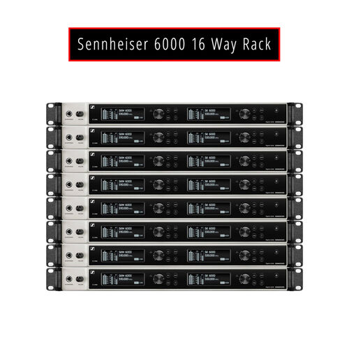 Sennheiser 6000 16 Way Rack