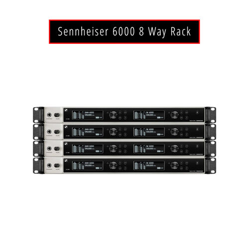 Sennheiser 6000 8 Way Rack