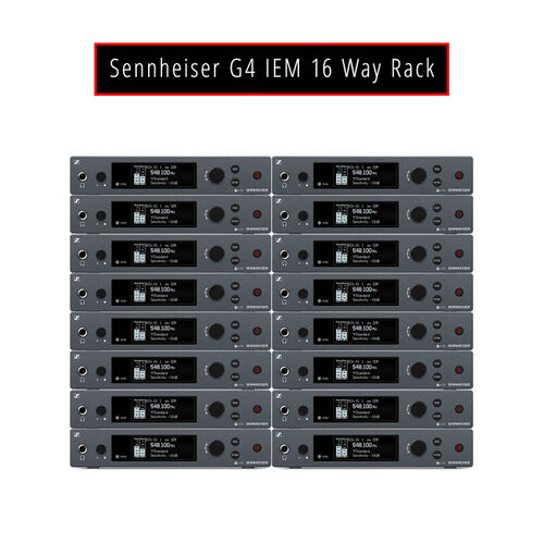 Sennheiser G4 IEM 16 Way Rack