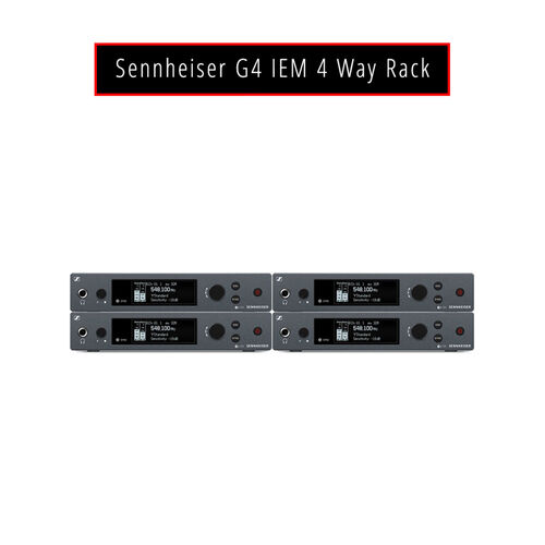 Sennheiser G4 IEM 4 Way Rack