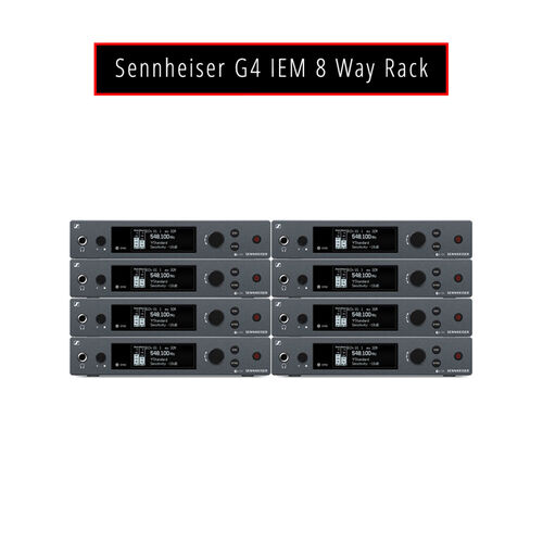 Sennheiser G4 IEM 8 Way Rack