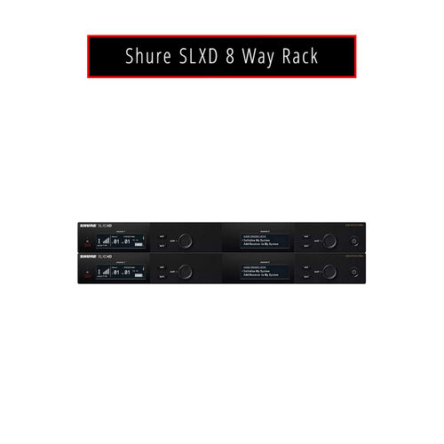 Shure SLXD 4 Way Rack