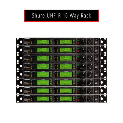 Shure UHF-R 16 Way Rack