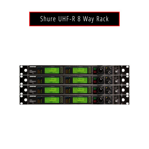 Shure UHF-R 8 Way Rack