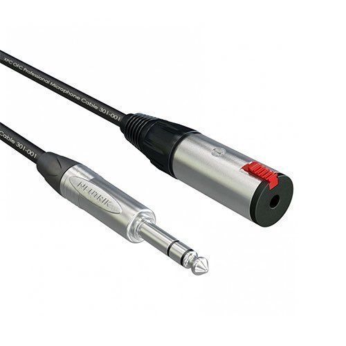 10m 6.35mm Jack M-F Extension Cable