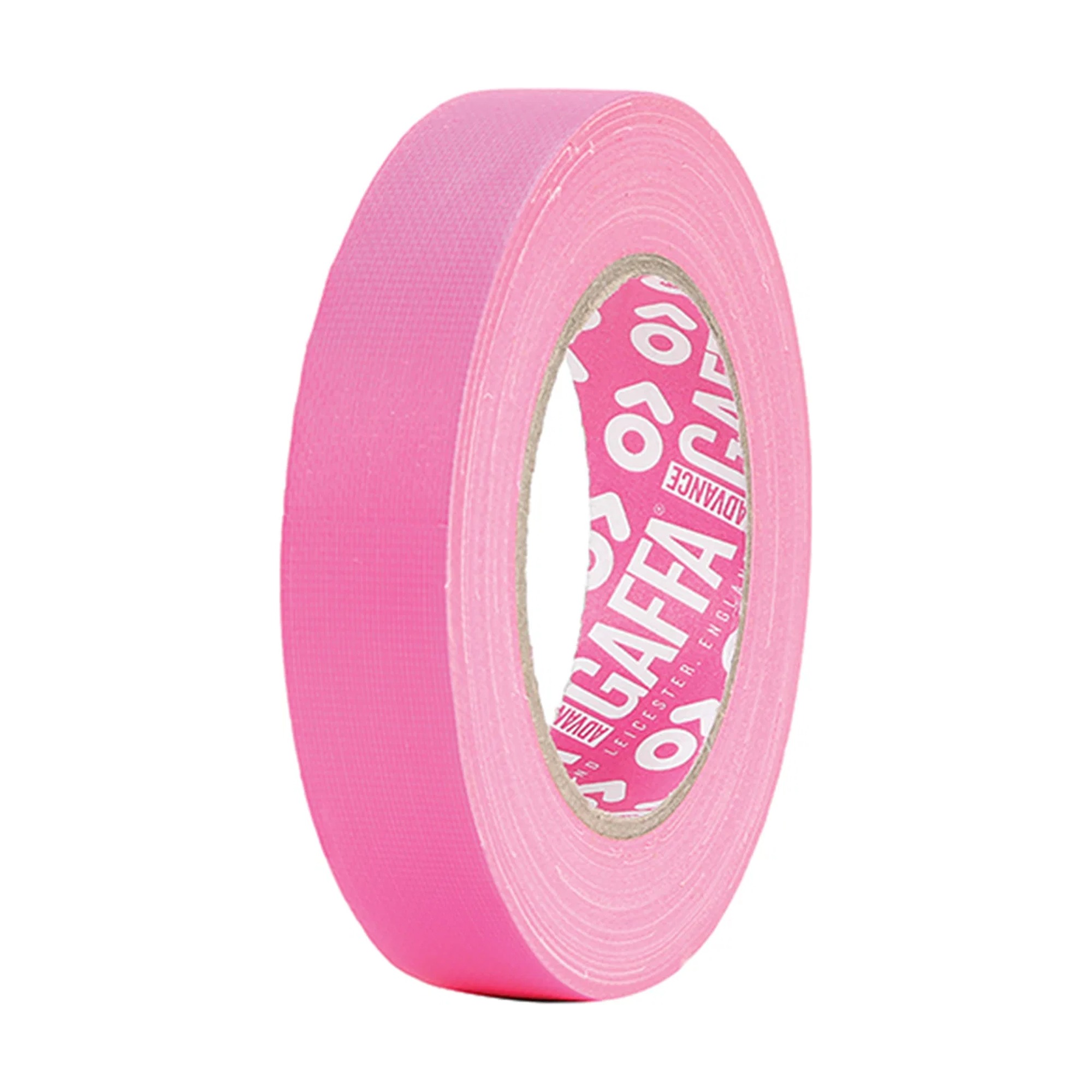AT215 19mm x 25m Fluorescent Gaffa Tape - Pink
