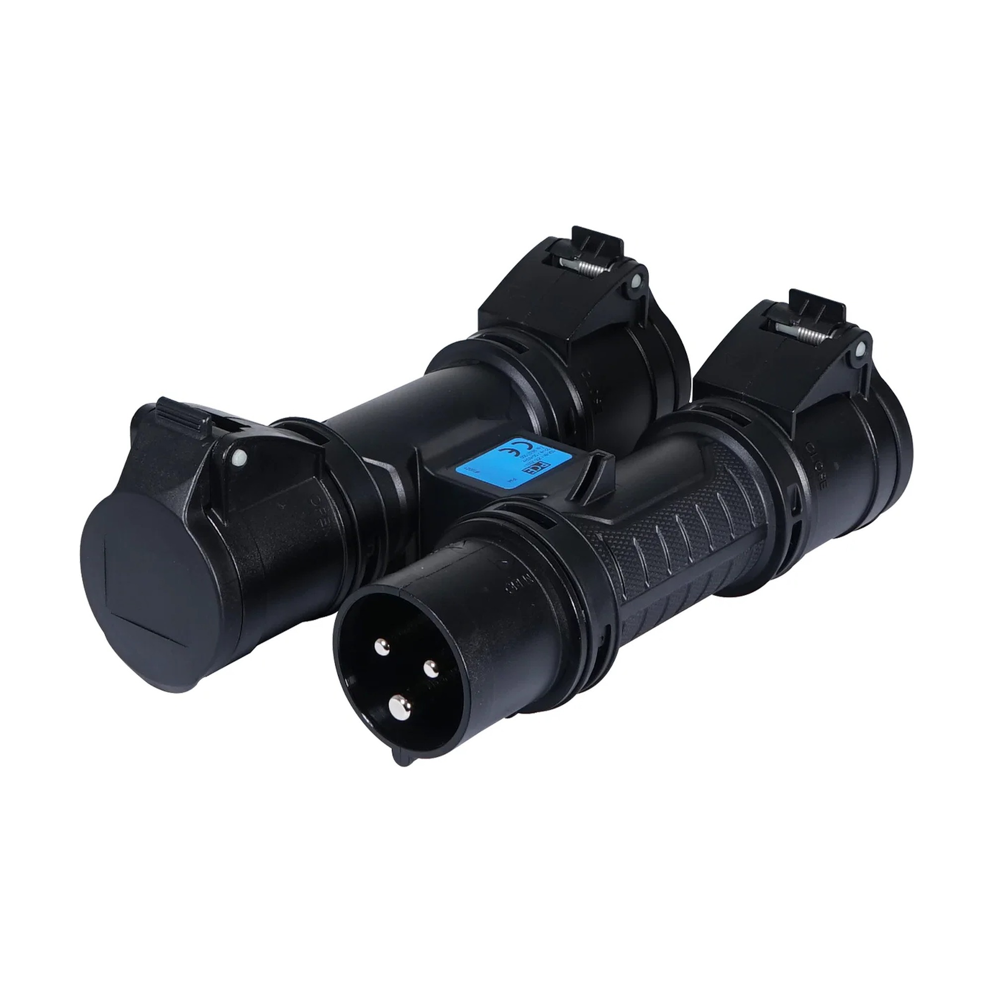 16A 1PH 3 Way Splitter