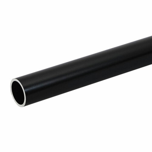 3m Black Aluminium Tube - 48.3 x 4mm