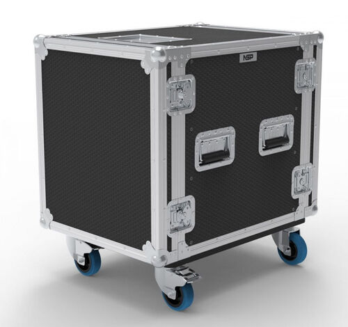 12U 800mm Shockmount Rack Case