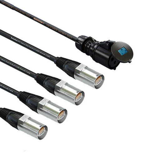 90m 4 Way Multicore (Cat5e/16A)